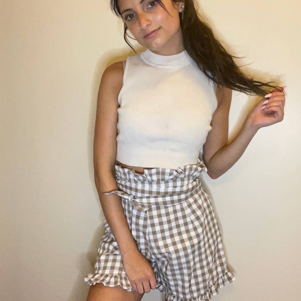 Formal Cute Scallop Picnic Shorts